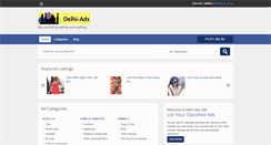 Desktop Screenshot of delhi-ads.com